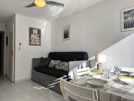 Studio cabine proche plage avec balcon et parking privatif - Photo 3