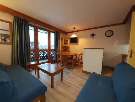 Valmorel : Appartement 1 Chambre avec Animaux Acceptés, Proche Pistes - Photo 2