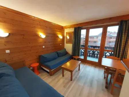 Valmorel : Appartement 1 Chambre avec Animaux Acceptés, Proche Pistes - Photo 3
