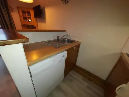 Valmorel : Appartement 1 Chambre avec Animaux Acceptés, Proche Pistes - Photo 6