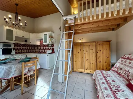 Studio Cabine 5 pers, Parking, Proche Pistes, Appartement 5 personnes à Briançon - Photo 1