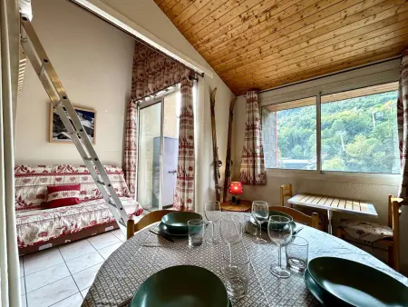 Studio Cabine 5 pers, Parking, Proche Pistes, Appartement 5 personnes à Briançon - Photo 9
