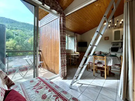 Studio Cabine 5 pers, Parking, Proche Pistes, Appartement 5 personnes à Briançon - Photo 13