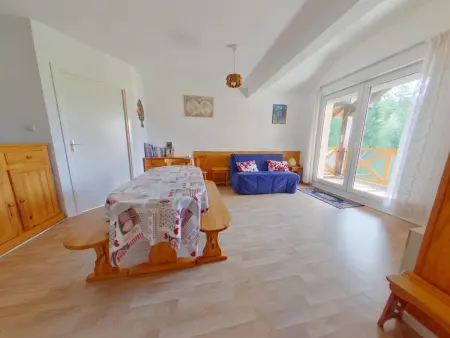 Ski aux pieds : Appartement 6 pers. aux Rousses, Appartement 6 personnes à Prémanon - Photo 3