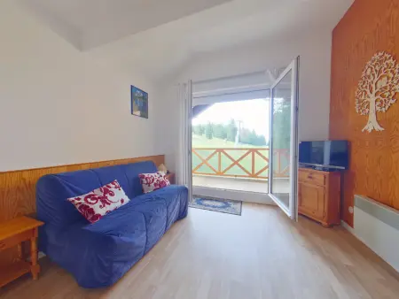 Ski aux pieds : Appartement 6 pers. aux Rousses, Appartement 6 personnes à Prémanon - Photo 4