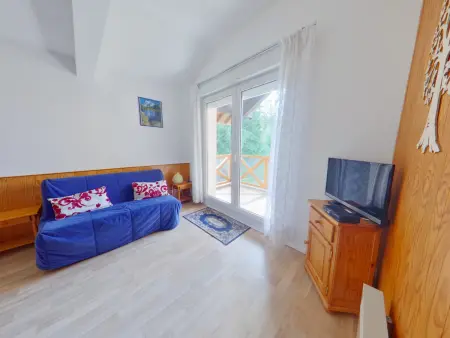 Ski aux pieds : Appartement 6 pers. aux Rousses, Appartement 6 personnes à Prémanon - Photo 5