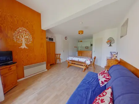 Ski aux pieds : Appartement 6 pers. aux Rousses, Appartement 6 personnes à Prémanon - Photo 6