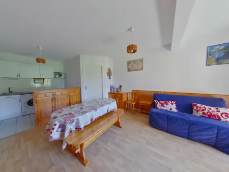 Ski aux pieds : Appartement 6 pers. aux Rousses, Appartement 6 personnes à Prémanon - Photo 7