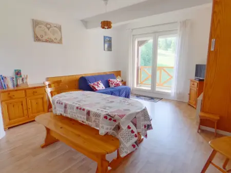 Ski aux pieds : Appartement 6 pers. aux Rousses, Appartement 6 personnes à Prémanon - Photo 10