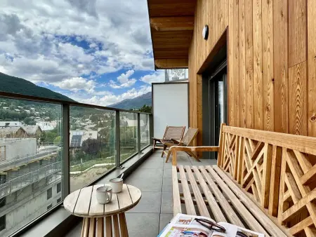 Appartement neuf 4 pièces pour 6 personnes avec terrasse à Briançon - Photo 18