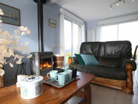 Maison moderne en bois avec vue mer, proche plage, internet et jardin privé clos - Photo 3