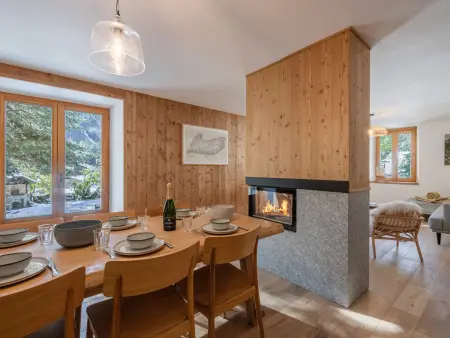 Spacieux appartement 8 pers. avec cheminée à Argentière - Photo 2