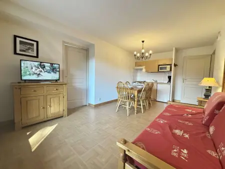 Appartement 3 pièces à Flumet - 6 pers. avec balcon, parking et piscine - Photo 2