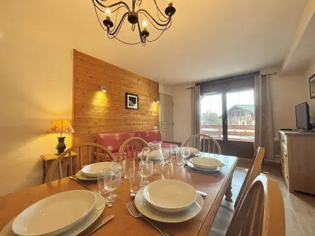Appartement 3 pièces à Flumet - 6 pers. avec balcon, parking et piscine - Photo 4