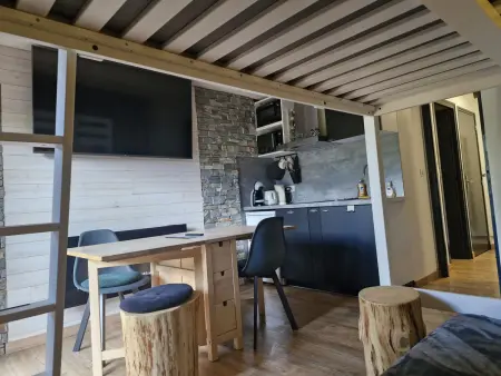 Studio rénové pour 4 au pied de la piste de luge - Photo 5