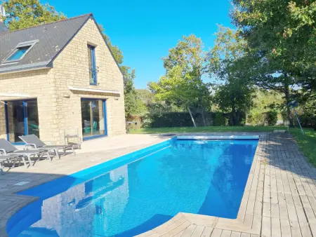 Maison Moderne 11 Pers, Piscine Chauffée, Animaux Admis, Le Tour du Parc - Photo 1
