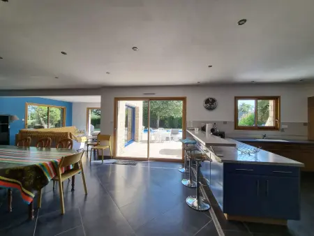 Maison Moderne 11 Pers, Piscine Chauffée, Animaux Admis, Le Tour du Parc - Photo 7