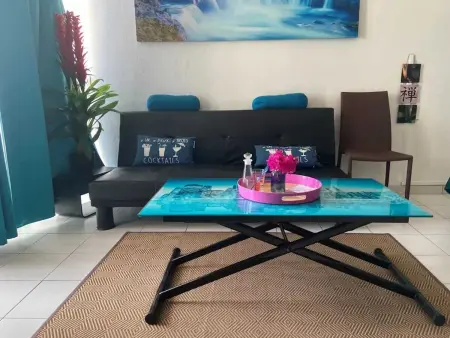 Studio charmant aux Trois-Îlets avec vue mer, Appartement 2 personnes à Les Trois Îlets - Photo 4