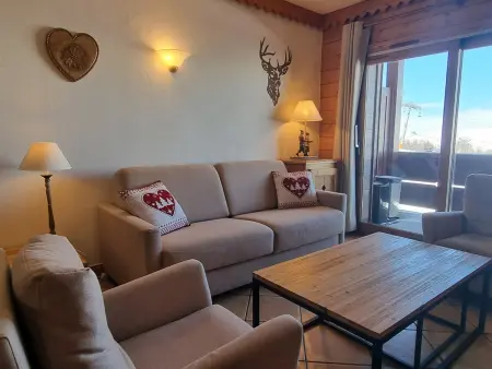 Duplex cosy 4 pièces avec accès piscine et parking, pied des pistes - Photo 3