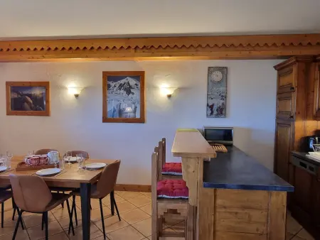 Duplex cosy 4 pièces avec accès piscine et parking, pied des pistes - Photo 4