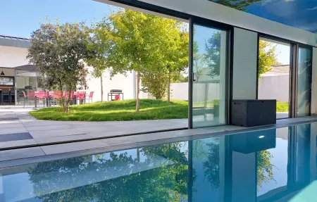 Villa piscine intérieure, Maison 10 personnes à Royan - Photo 13