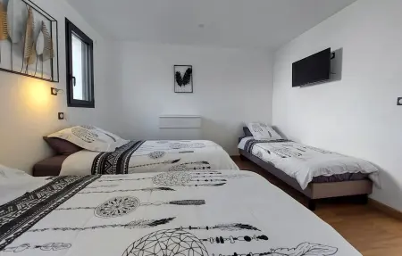 Villa piscine intérieure, Maison 10 personnes à Royan - Photo 31