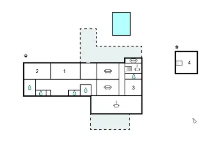 Luxueuse maison avec piscine, Maison 10 personnes à Cravans - Photo 51