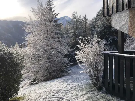 Charmant appartement rénové à Pra-Loup 1500, balcon vue montagne, 4 pers - Photo 12