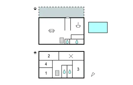 Grande villa piscine, Maison 10 personnes à Evisa - Photo 26
