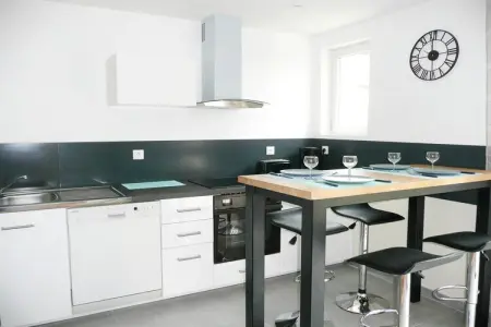 Doppelhaushälfte in Plouguerneau, Appartement à Lilia près de Kastell Ac h Strand - Photo 6