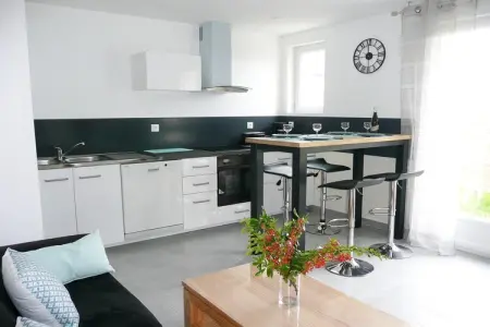Doppelhaushälfte in Plouguerneau, Appartement à Lilia près de Kastell Ac h Strand - Photo 8