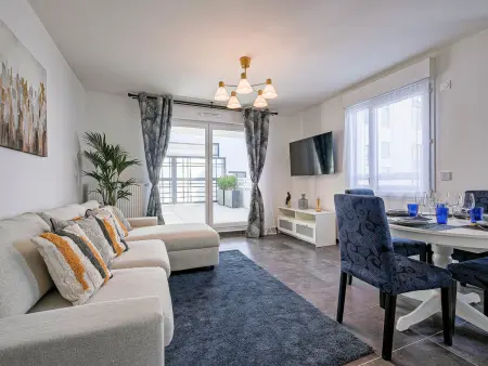 Appartement lumineux avec terrasse et parking proche Disneyland Paris - Photo 8
