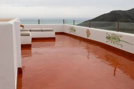 CT 385 AL - Faro's Soulrise Villa - Mojacar - Pool & Artistic Flair close to the Beach, Villa de vacances avec vue sur la mer à Mojácar - Photo 33