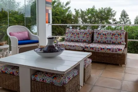 CT 385 AL - Faro's Soulrise Villa - Mojacar - Pool & Artistic Flair close to the Beach, Villa de vacances avec vue sur la mer à Mojácar - Photo 35