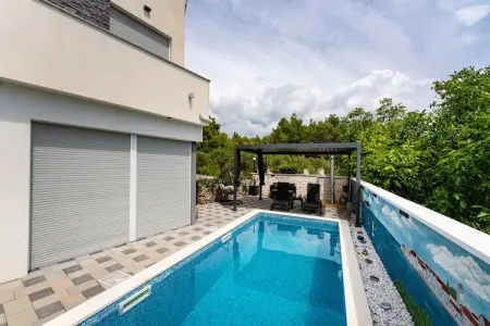 Apartment Nikita with private pool, Appartement avec piscine près la plage de Zaboric - Photo 17