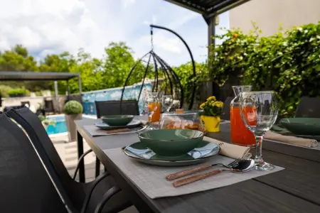 Apartment Nikita with private pool, Appartement avec piscine près la plage de Zaboric - Photo 31