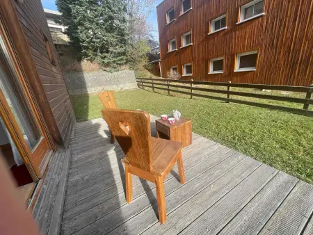 Appartement cosy à Pra-Loup 1600, 2 chambres, terrasse, parking - Photo 11