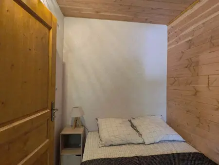 Appartement atypique avec cheminée et parking au centre de La Plagne Montalbert - Photo 13