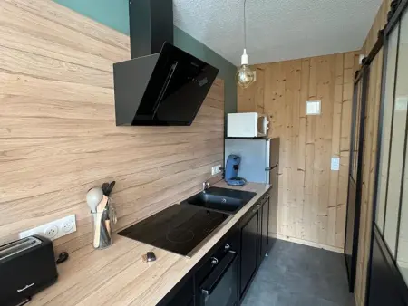 Appartement rénové 2 pièces, centre station, garage, animaux admis - Photo 1