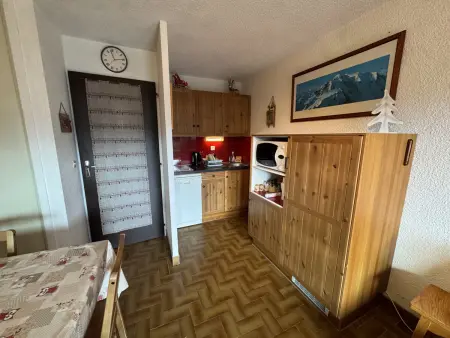 Studio 4 pers. avec balcon sud, garage, centre station - Photo 1