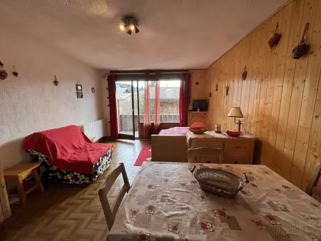 Studio 4 pers. avec balcon sud, garage, centre station - Photo 2