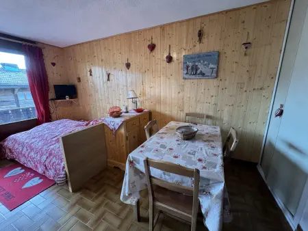 Studio 4 pers. avec balcon sud, garage, centre station - Photo 3