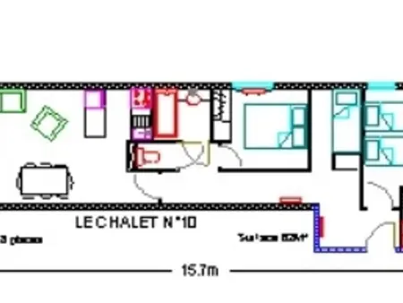 Gourette : Appartement 8 pers, Piscine & Wifi, Appartement 8 personnes à Gourette - Photo 7
