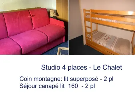 Gourette Studio 4 pers, piscine, animaux admis, wifi - Photo 5
