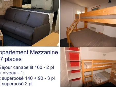 Gourette : Studio Duplex 7 pers, Piscine & WIFI, Appartement 7 personnes à Gourette - Photo 5