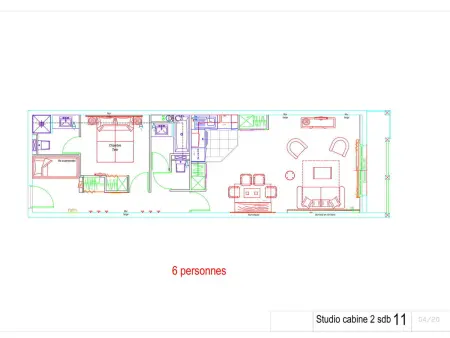 Studio cabine Gourette 6 pers avec piscine et animaux admis - Photo 10