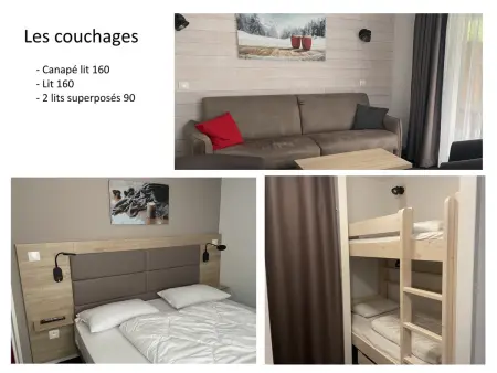 Appartement avec piscine à Gourette, 6 pers, 49m² - Photo 6