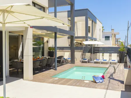 Villa moderne avec piscine privée à Can Picafort pour 8 personnes - Photo 21