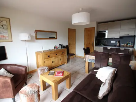 Appartement 2 chambres, pied de piste, parking, 6 personnes - Photo 4