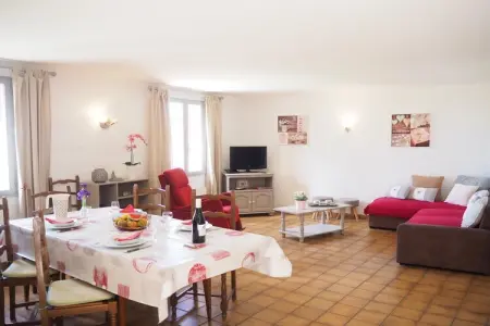 Doppelhaushälfte in Bédoin, Maison en Provence près du Mont Ventoux - Photo 1